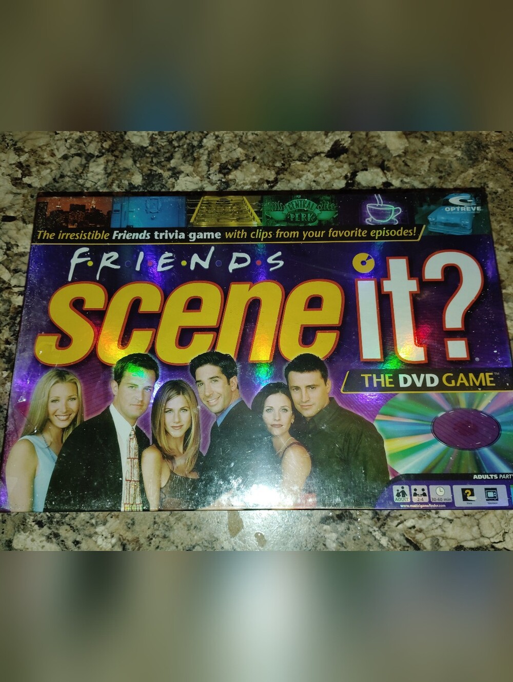FRIENDS Scene It? DVD Game - '90S Nostalgic Friends TV Show Brand New Sealed